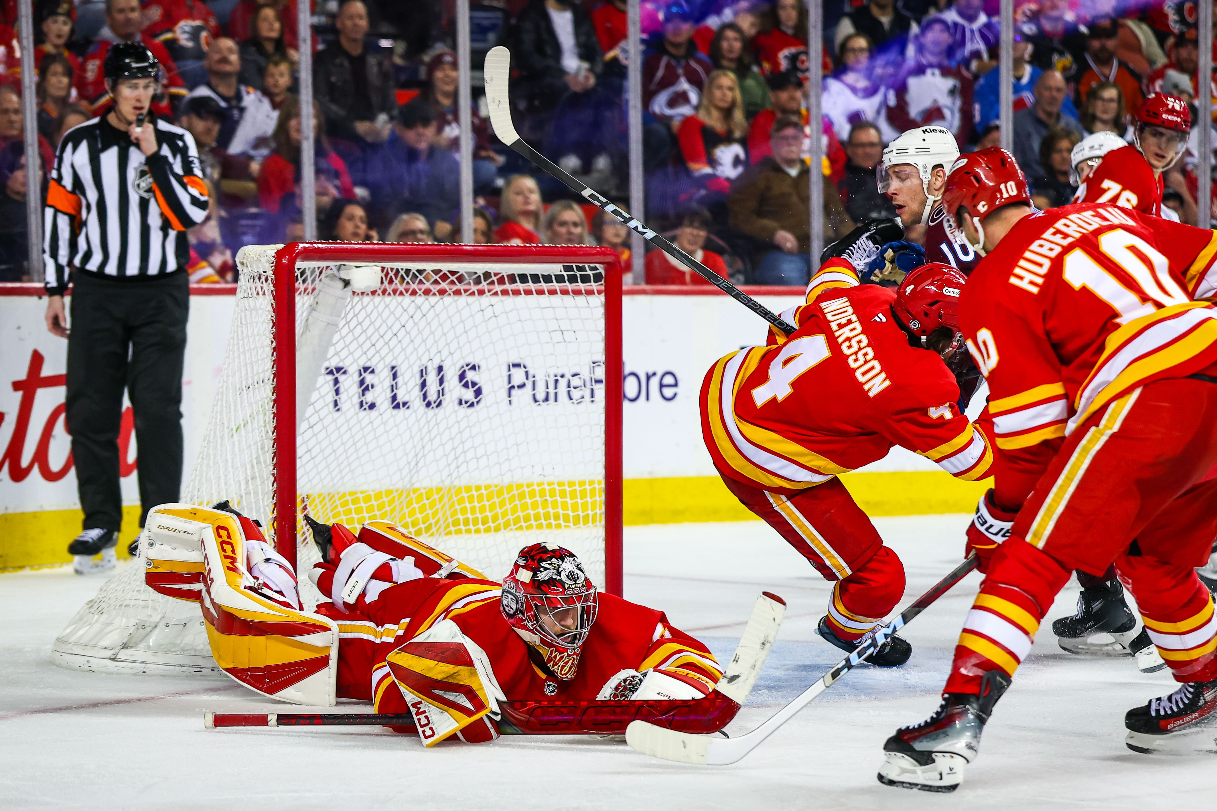 NHL: Colorado Avalanche at Calgary Flames - Source: Imagn