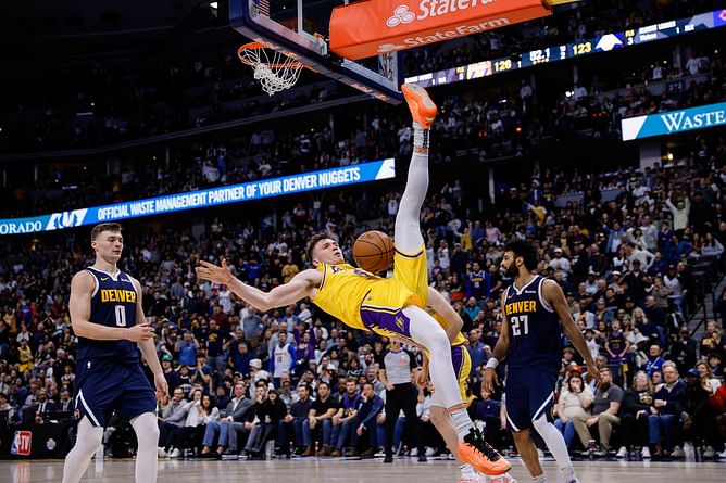 WATCH: Lakers and Nuggets fans clash in ill-tempered fight after Jamal Murray sinks LA Lakers again