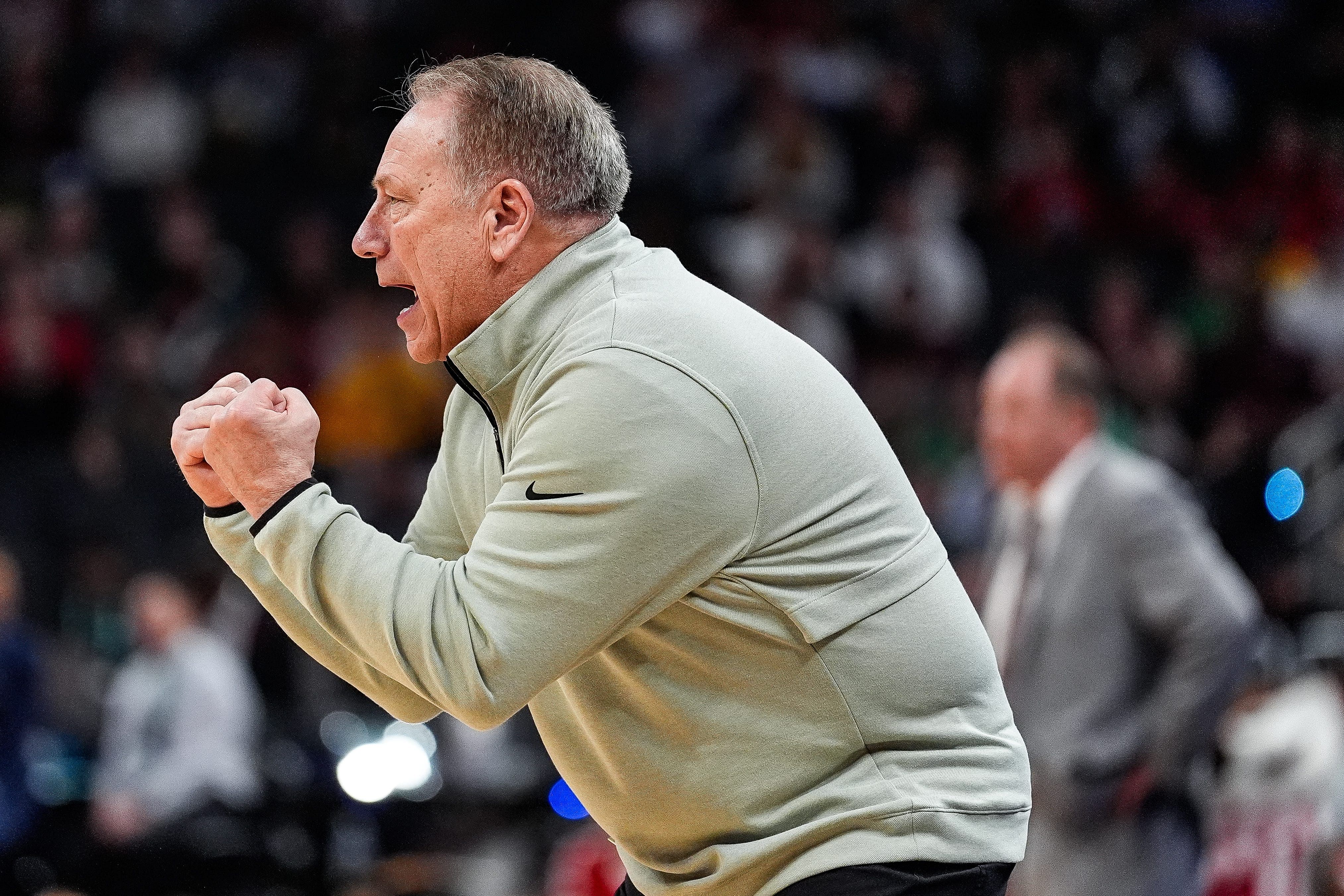 Michigan State HC Tom Izzo - Source: Imagn