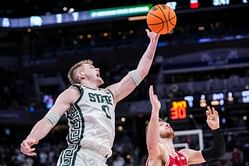 Kay Adams questions Michigan State's No. 2 seed odds following upset loss vs Wisconsin