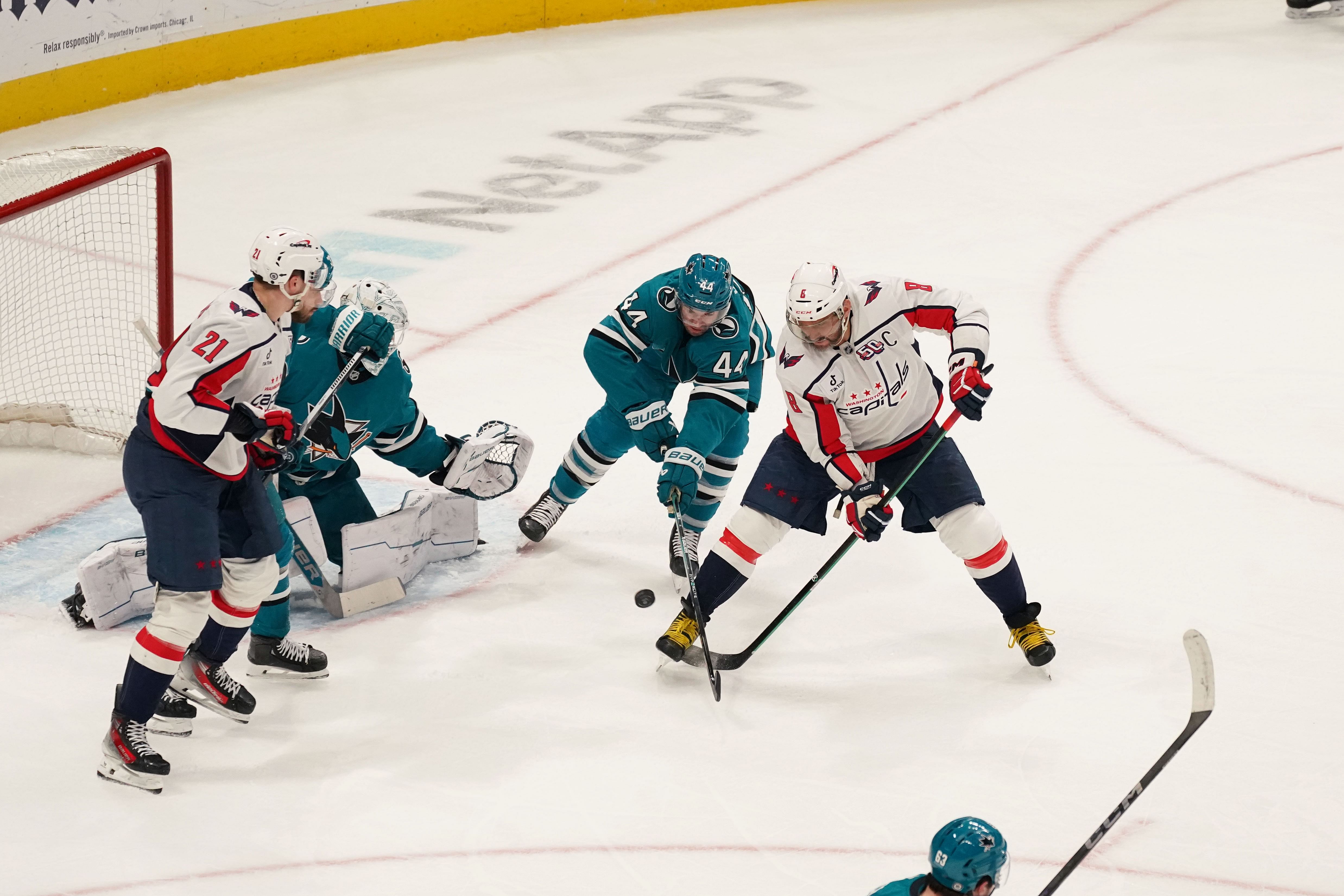 NHL: Washington Capitals at San Jose Sharks - Source: Imagn