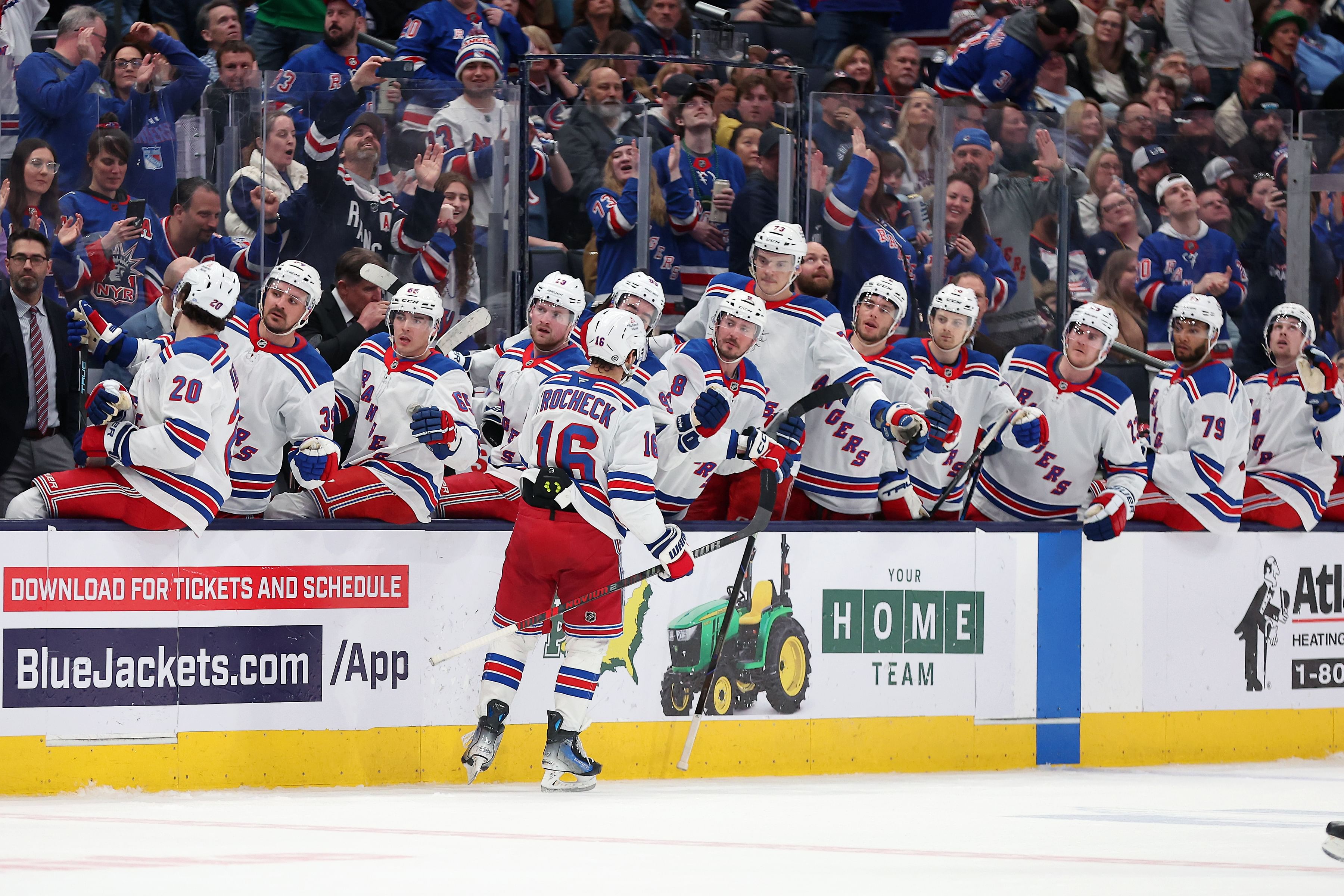 NHL: New York Rangers at Columbus Blue Jackets - Source: Imagn