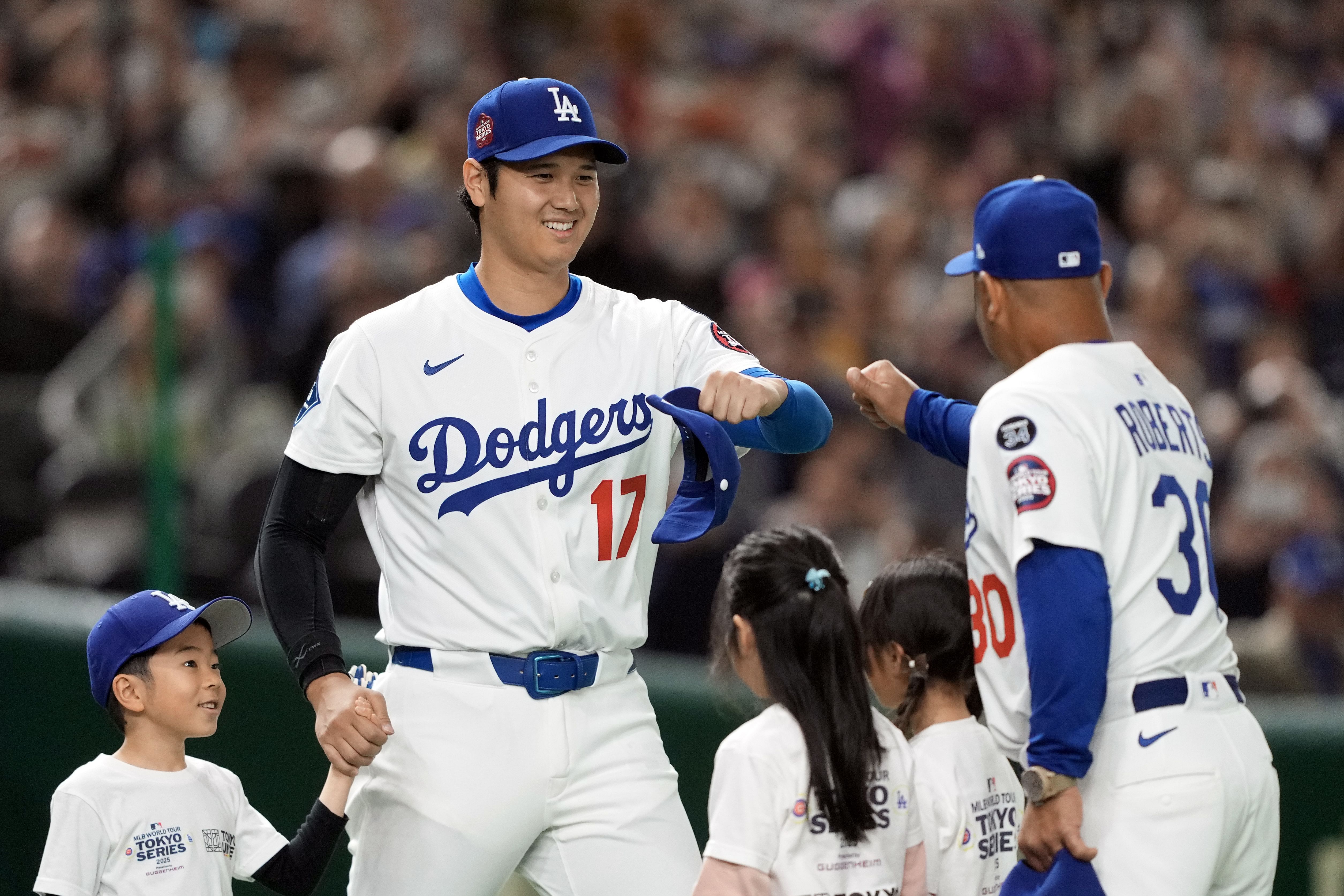 MLB: Spring Training-Los Angeles Dodgers at Hanshin Tigers - Source: Imagn