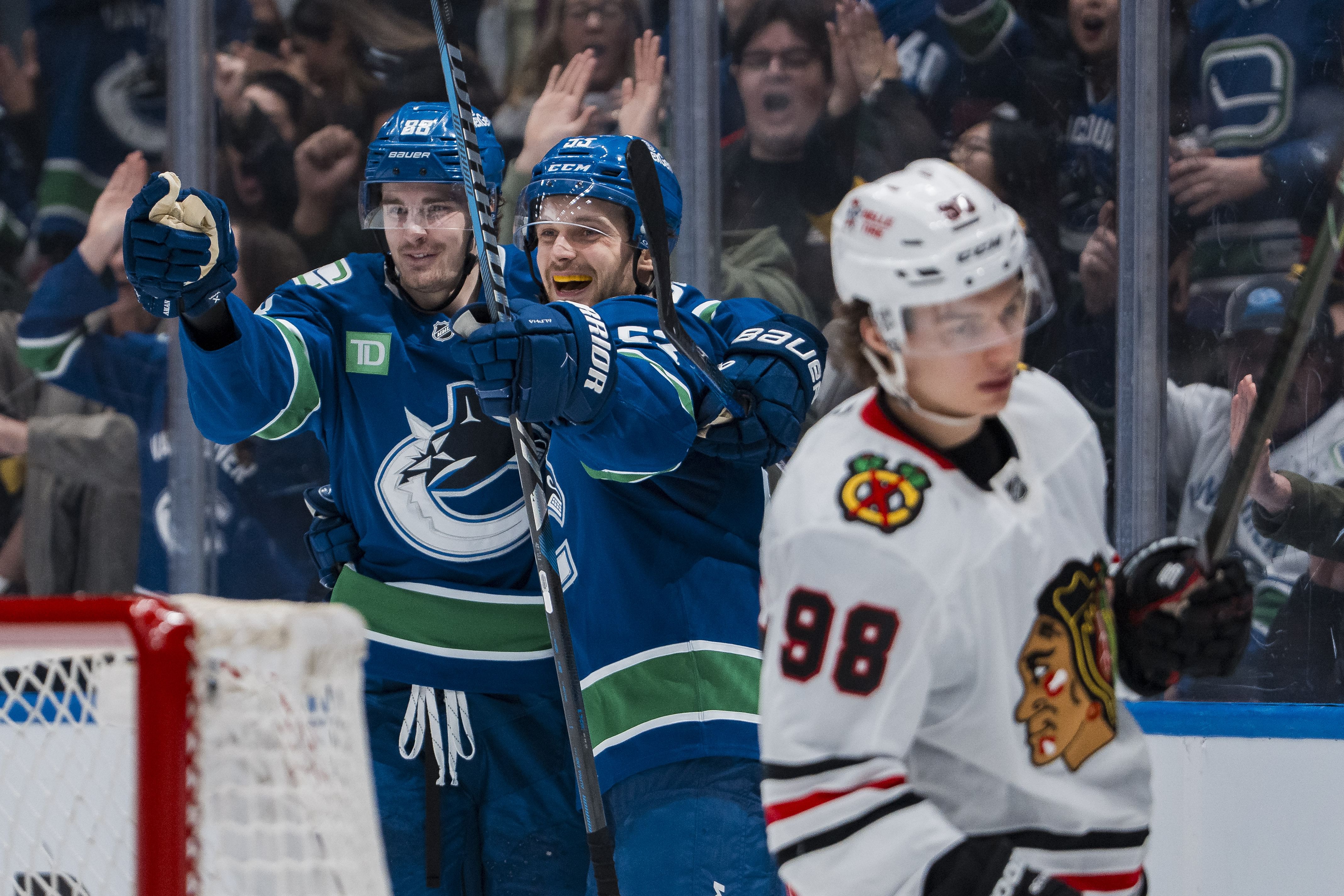 NHL: Chicago Blackhawks at Vancouver Canucks - Source: Imagn