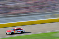 NASCAR Cup Series driver Josh Berry (21) wins the Pennzoil 400 at Las Vegas Motor Speedway. Mandatory Credit: Gary A. Vasquez-Imagn Images