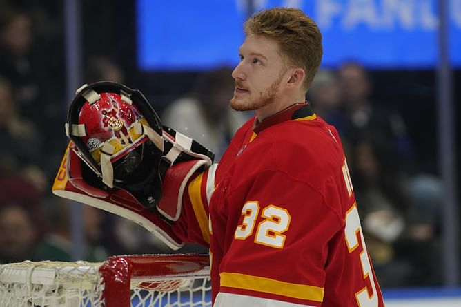 Calgary Flames goalie Dustin Wolf sees team as playoff dark horse set to ‘shock some people’