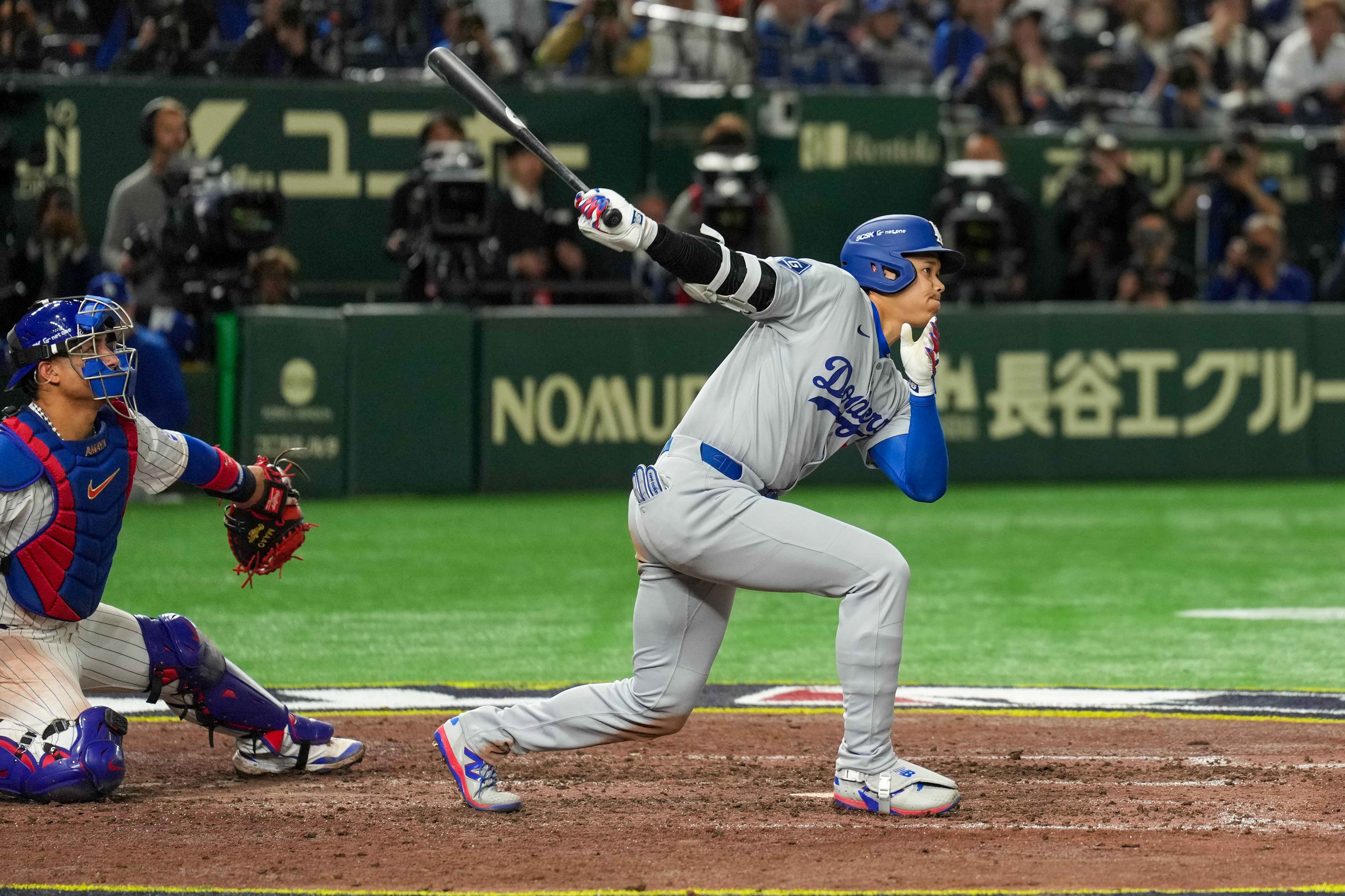 Shohei Ohtani reflected on the Tokyo Series (Imagn)