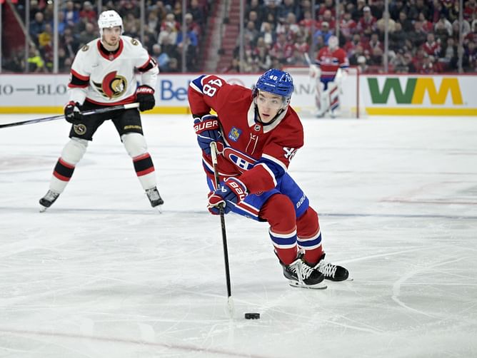 NHL analyst makes Lane Hutson's case to win Rookie of the Year award over odds-favorite Macklin Celebrini