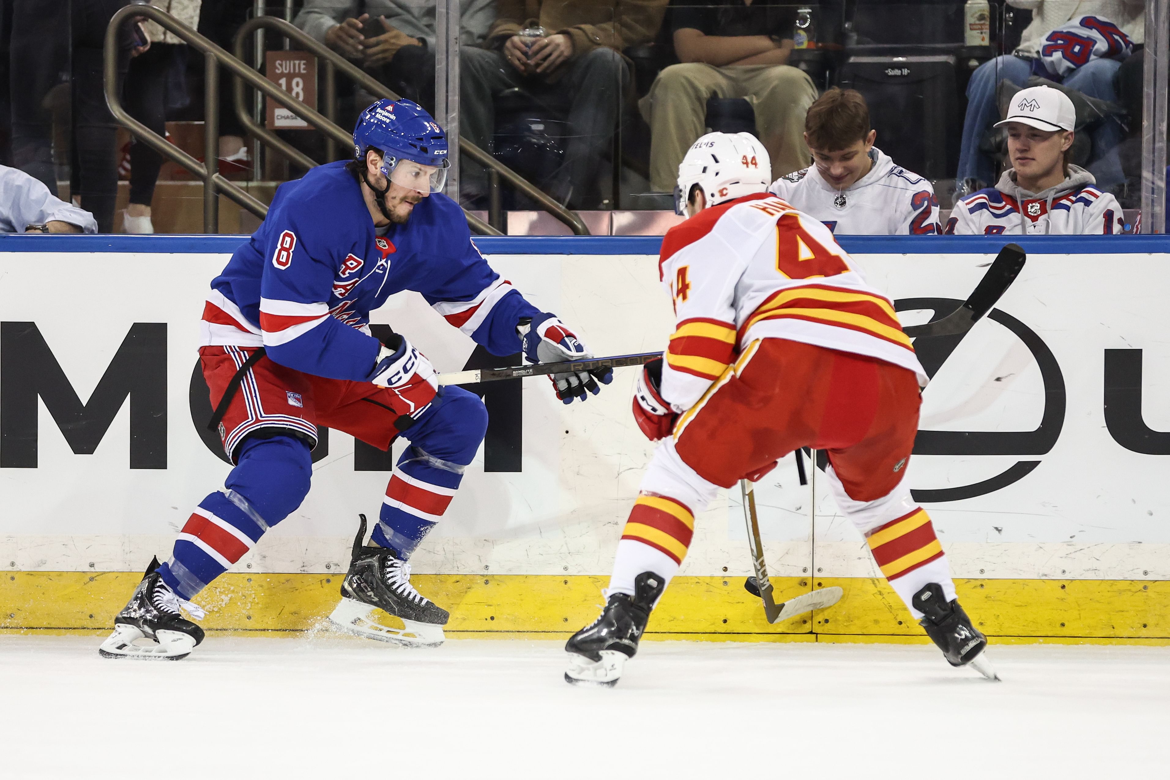 NHL: Calgary Flames at New York Rangers - Source: Imagn