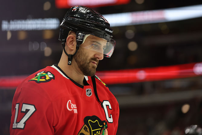 Blackhawks' Nick Foligno discusses official's role in controversial no-goal call