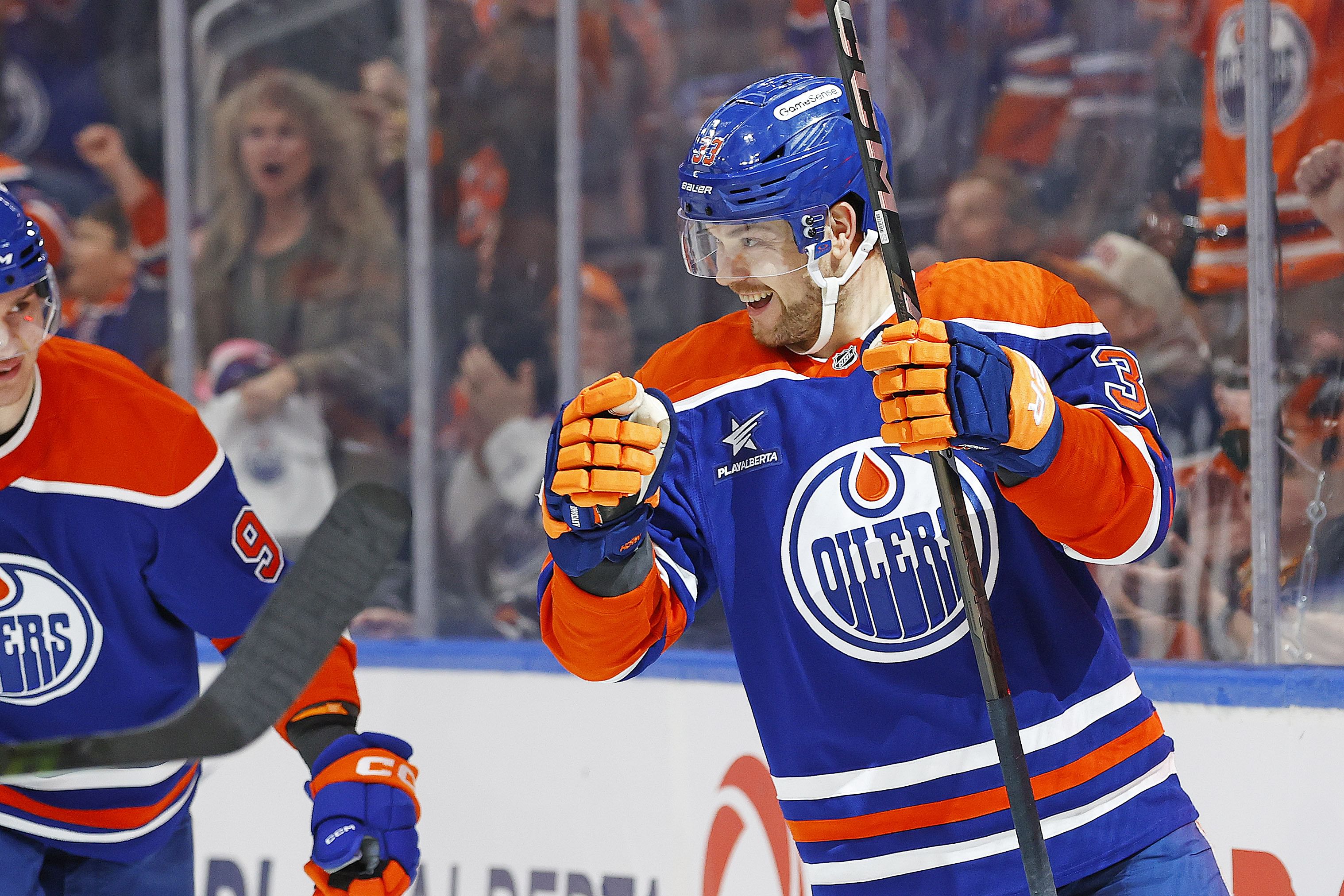 NHL: Utah at Edmonton Oilers - Source: Imagn