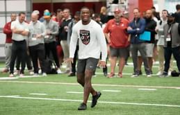 NFL fans troll Jalen Milroe over QB's throwing drills at pro day: "Put pressure on him and he folds like a lawn chair"