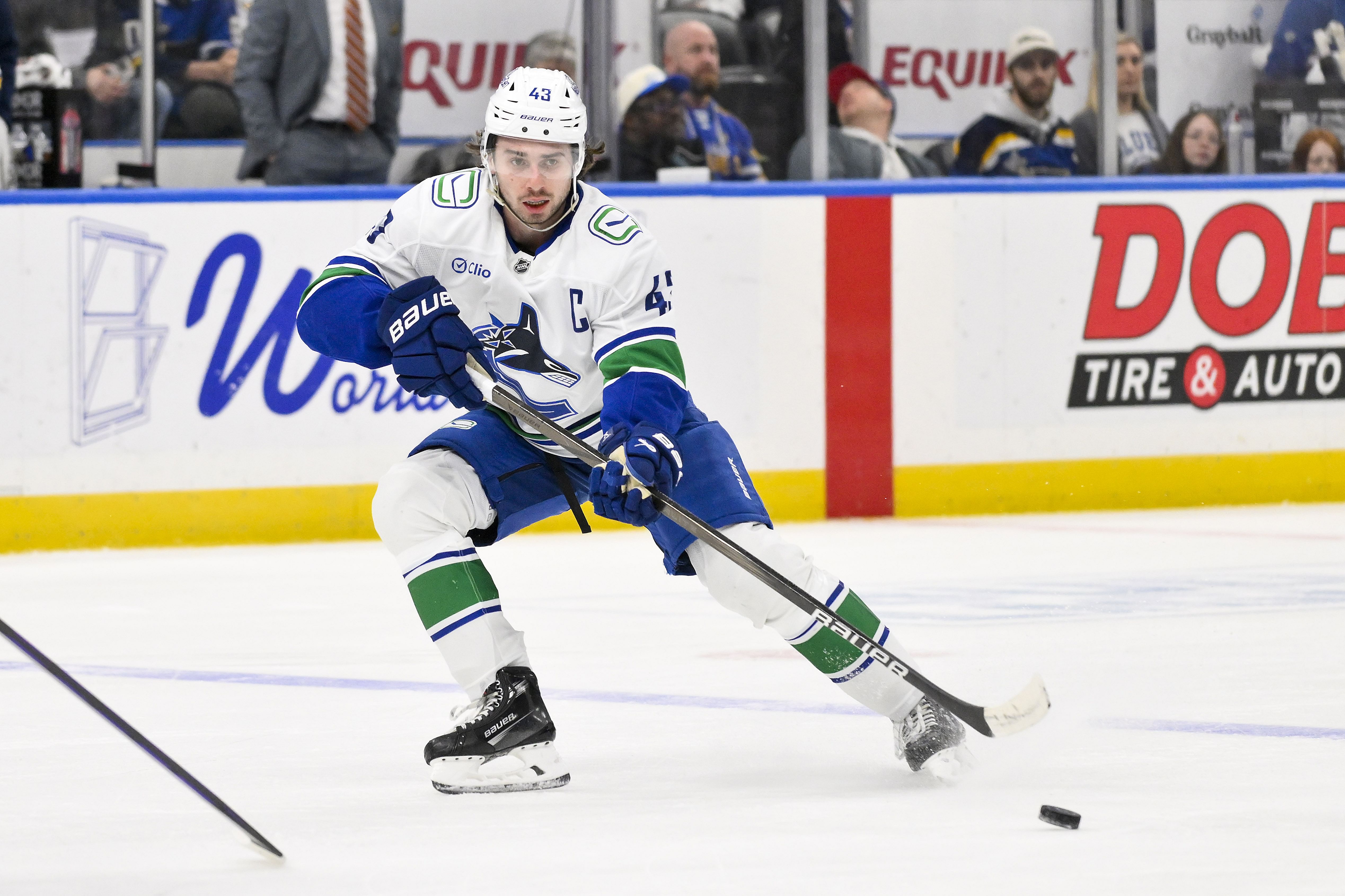 NHL: Vancouver Canucks at St. Louis Blues - Source: Imagn