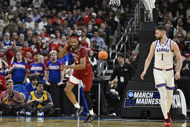 Arkansas vs. Kansas: Player stats and box score for March 20, 2025 | College basketball season 2024-25