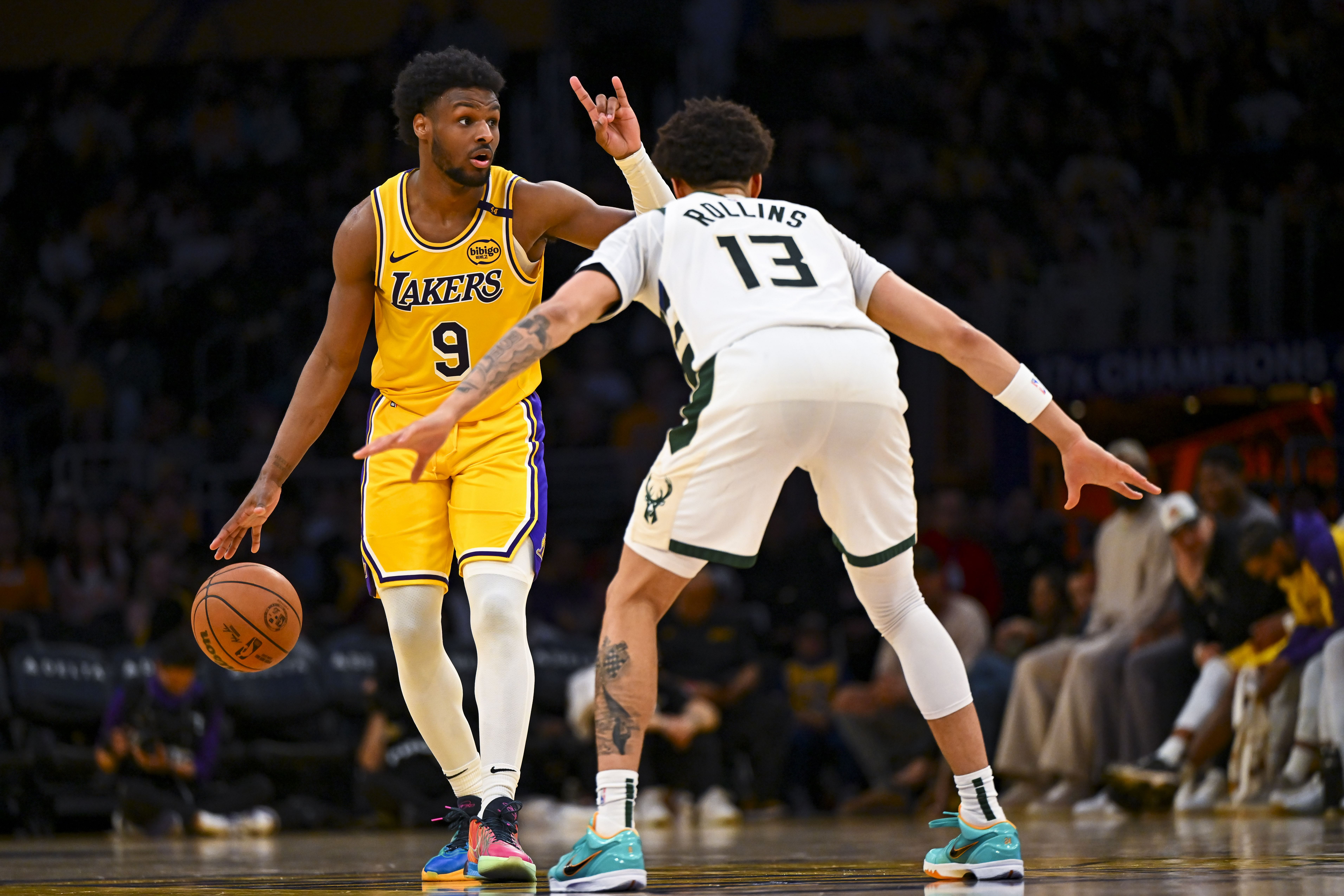 NBA: Milwaukee Bucks at Los Angeles Lakers - Source: Imagn