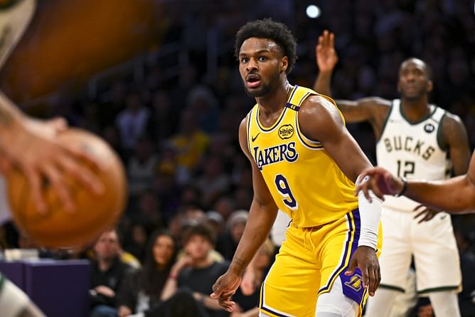 "Mean what you say, and say what you mean": Savannah James co-signs Bronny James' mentality after big night