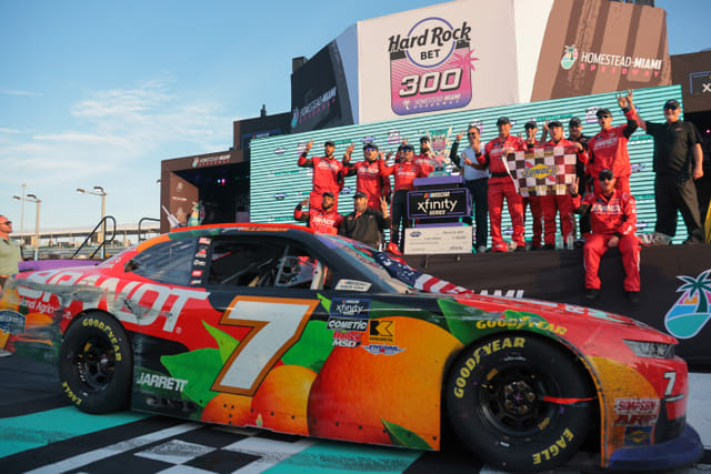 Who won the NASCAR Xfinity Series race today? Final results from Hard