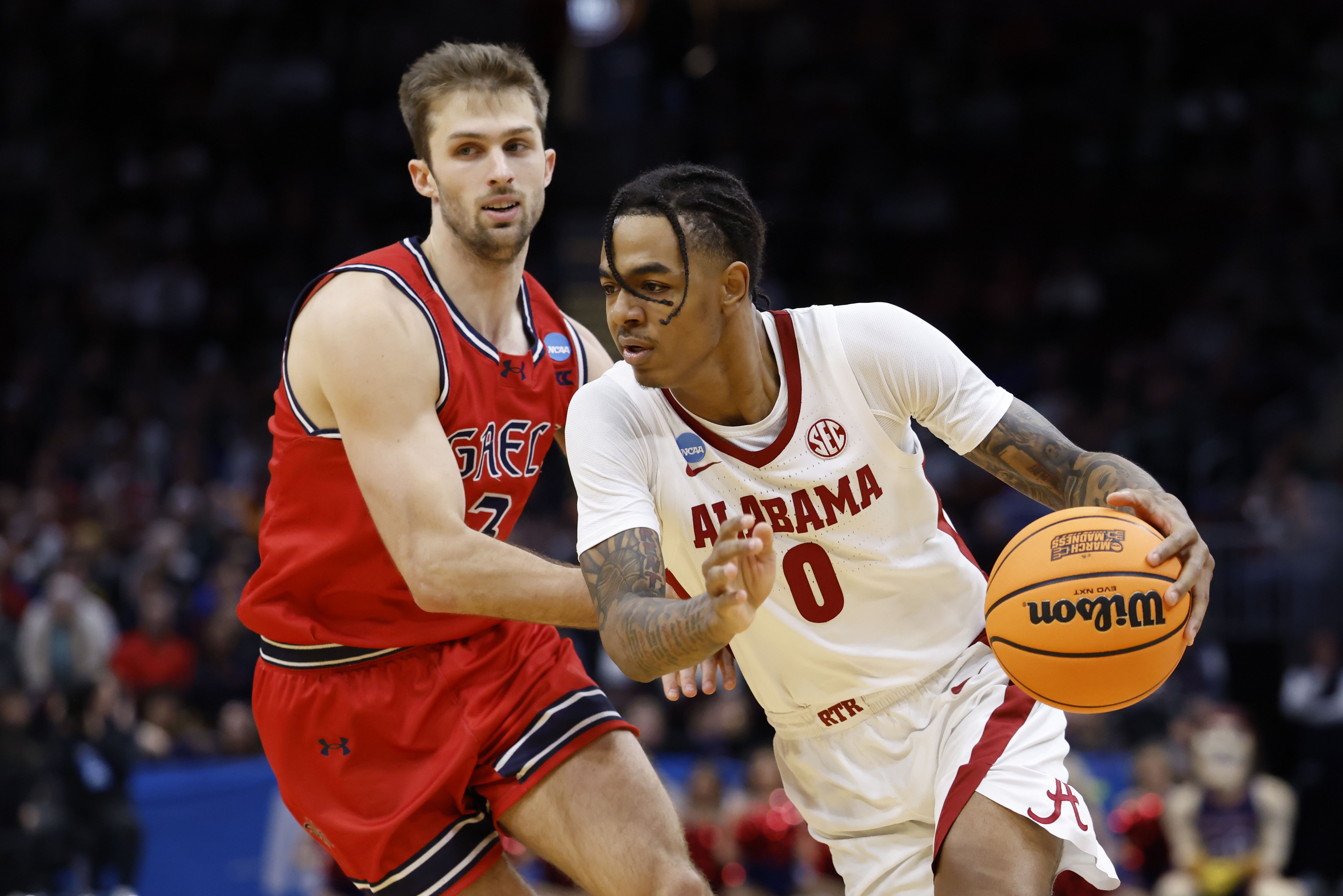 A lot of Boards have LaBaron inside top 10 but we think he&#039;s going 13 in our Mock Draft- Source: Imagn