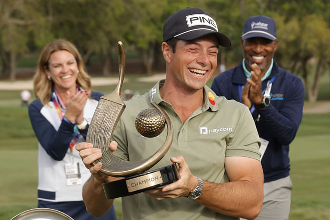 Has Viktor Hovland won the Valspar Championship before? 2025 winner’s history explored
