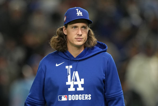 Tyler Glasnow dominates with 9 Ks in 5 innings vs. Angels as he gears up for 2025