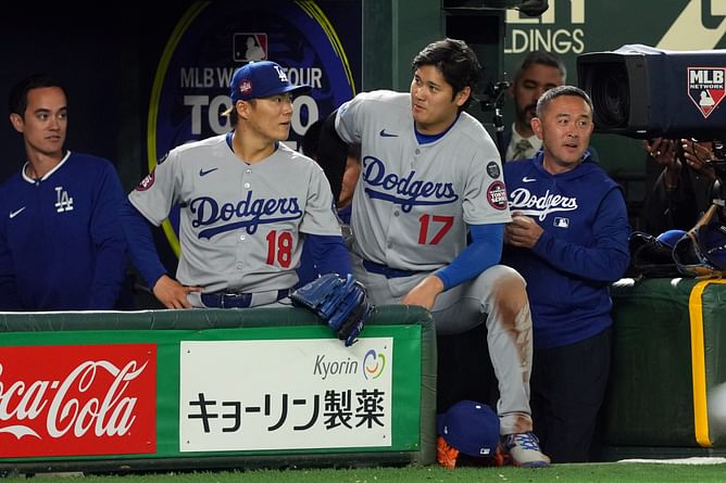 Shohei Ohtani playfully calls out Roki Sasaki & Yoshinobu Yamamoto’s height difference