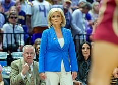 Kim Mulkey outfit today - What did LSU HC wear vs Florida State in the March Madness round 2? (March 24)