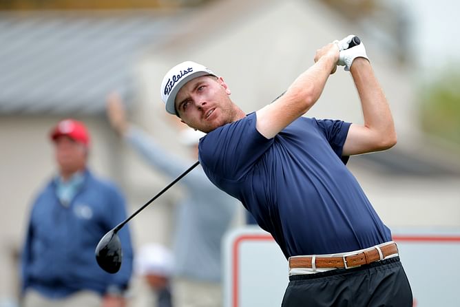 Houston Open leader Ryan Gerard complains about getting ‘fatigued’ by umbrella