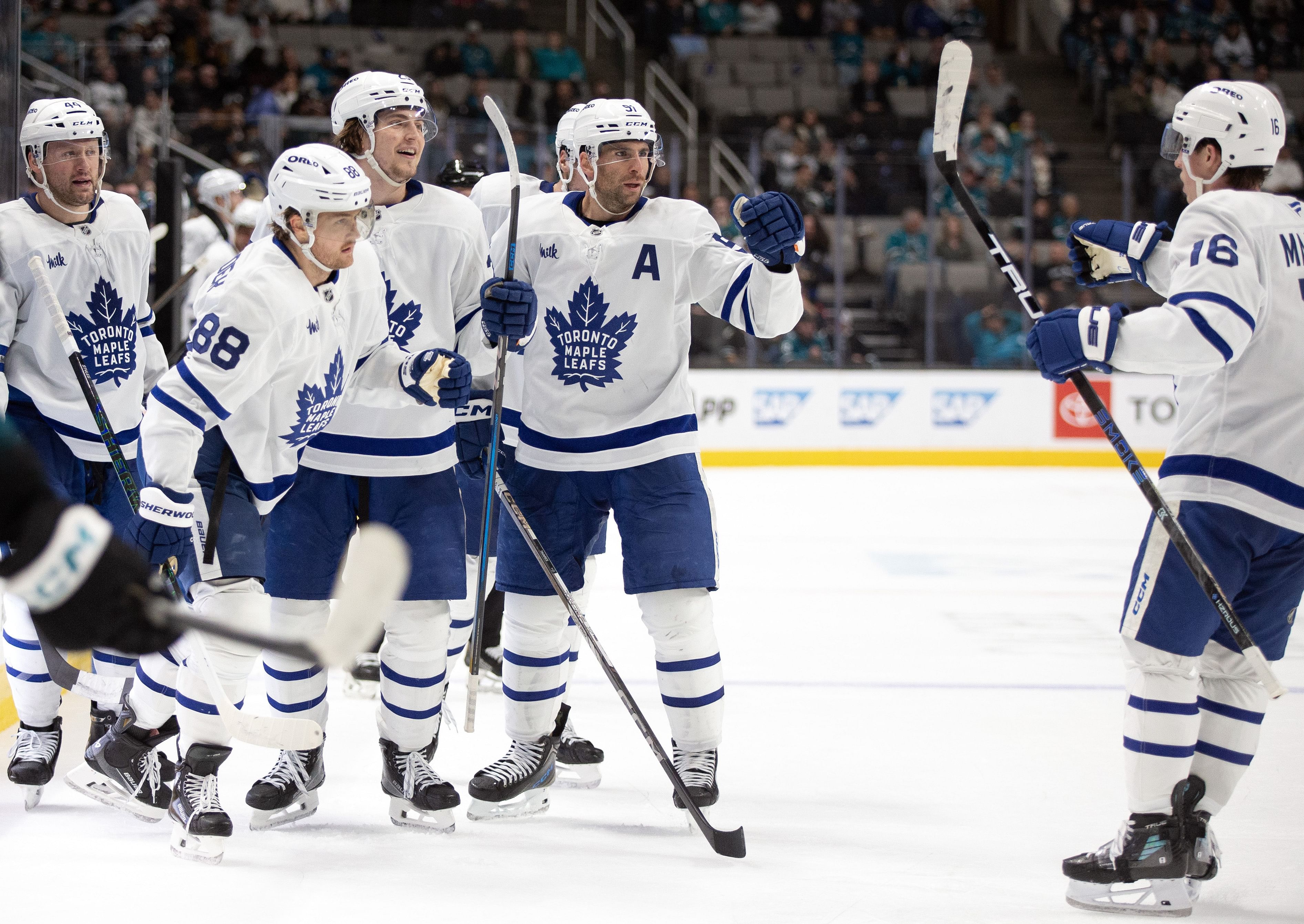 NHL: Toronto Maple Leafs at San Jose Sharks - Source: Imagn