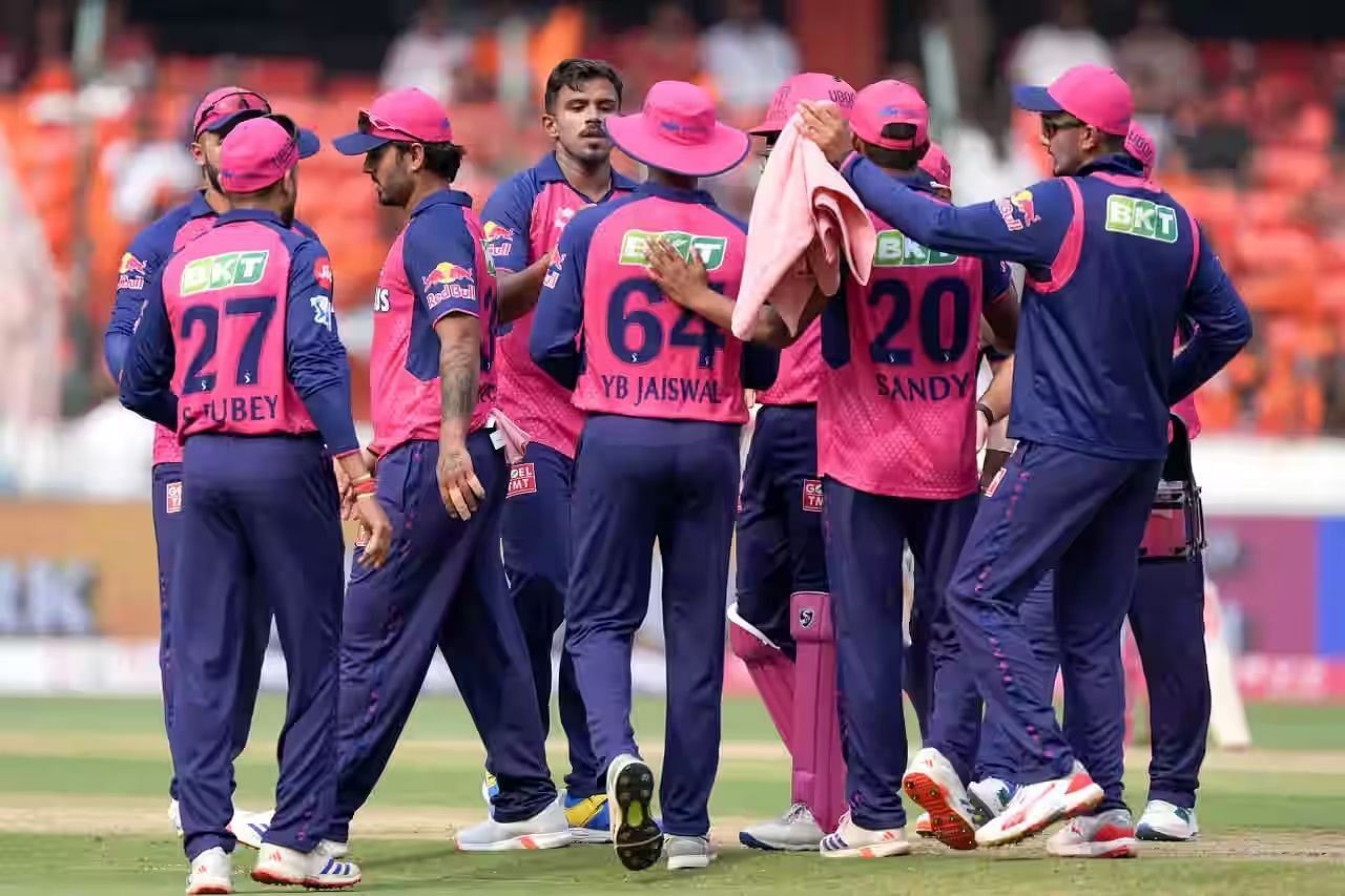 The RR bowlers were taken to the cleaners in their IPL 2025 clash against SRH. [P/C: iplt20.com]