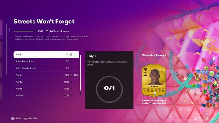 physical Images High Quality Grahic How to unlock and upgrade the EA FC 25 Roma Trio (Gervinho, Ibarbo and ...