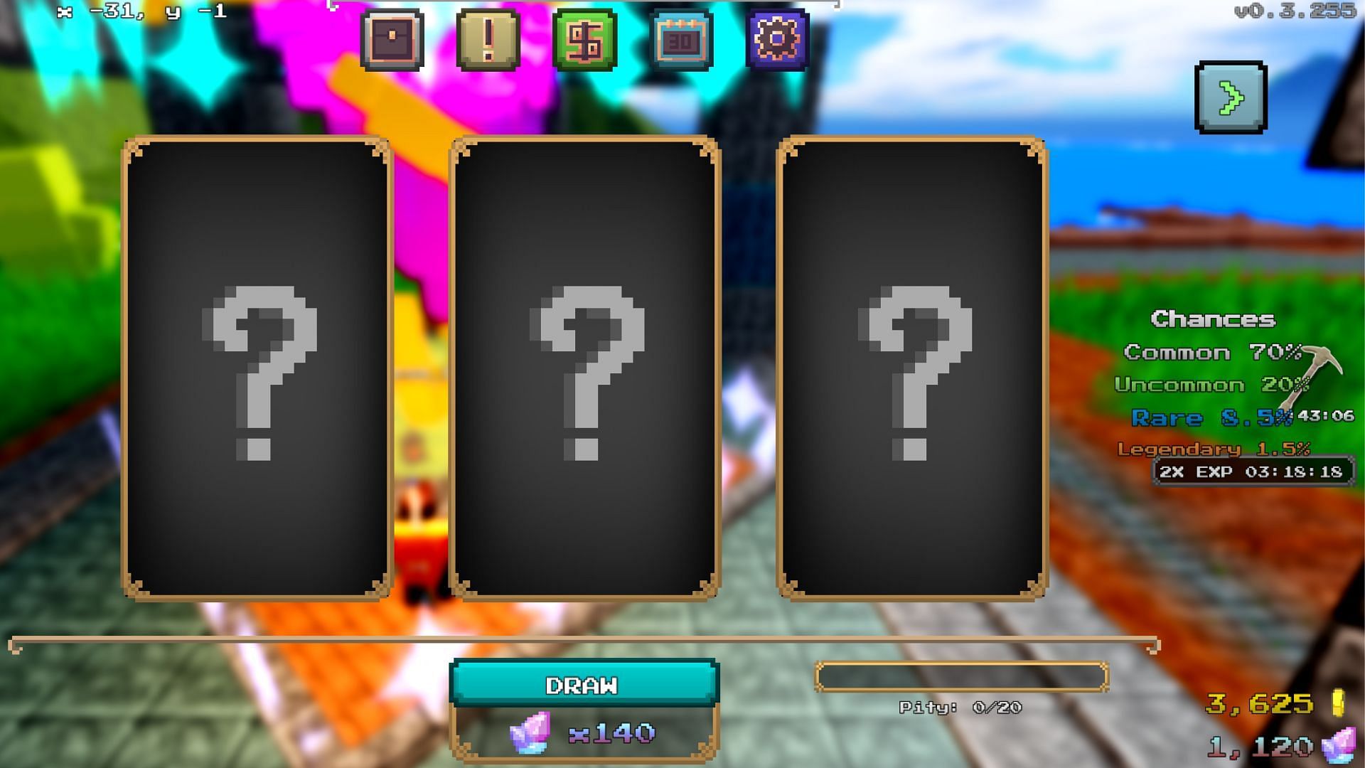 Card Summoning area in Subterra (Image via Roblox)