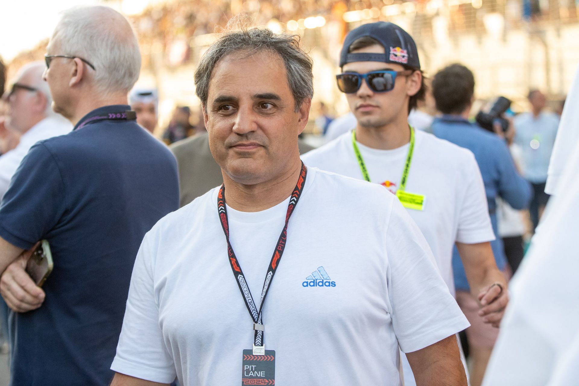 Juan Pablo Montoya at the F1 Grand Prix of Abu Dhabi - Source: Getty