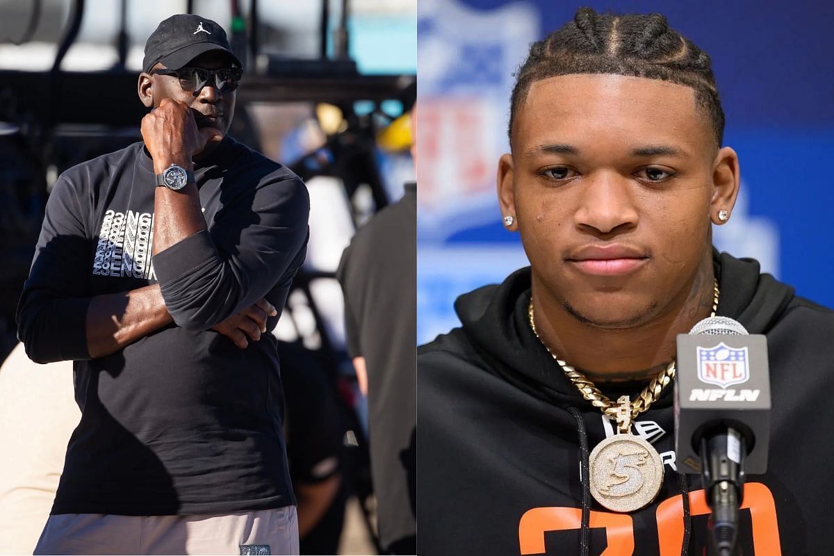 Jimmy Horn Jr. hails NBA Legend as he shows off his NFL Combine gear (Image Credits - IMAGN/GETTY)