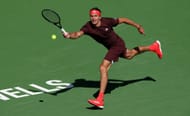 Zverev pictured at the 2025 BNP Paribas Open in Indian Wells - Image Source: Getty