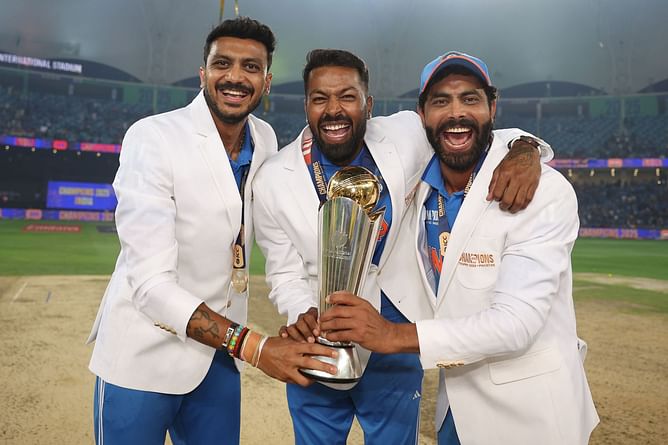 "Unseen army” - Team India all-rounder pays tribute to support staff with heartfelt post after 2025 Champions Trophy win