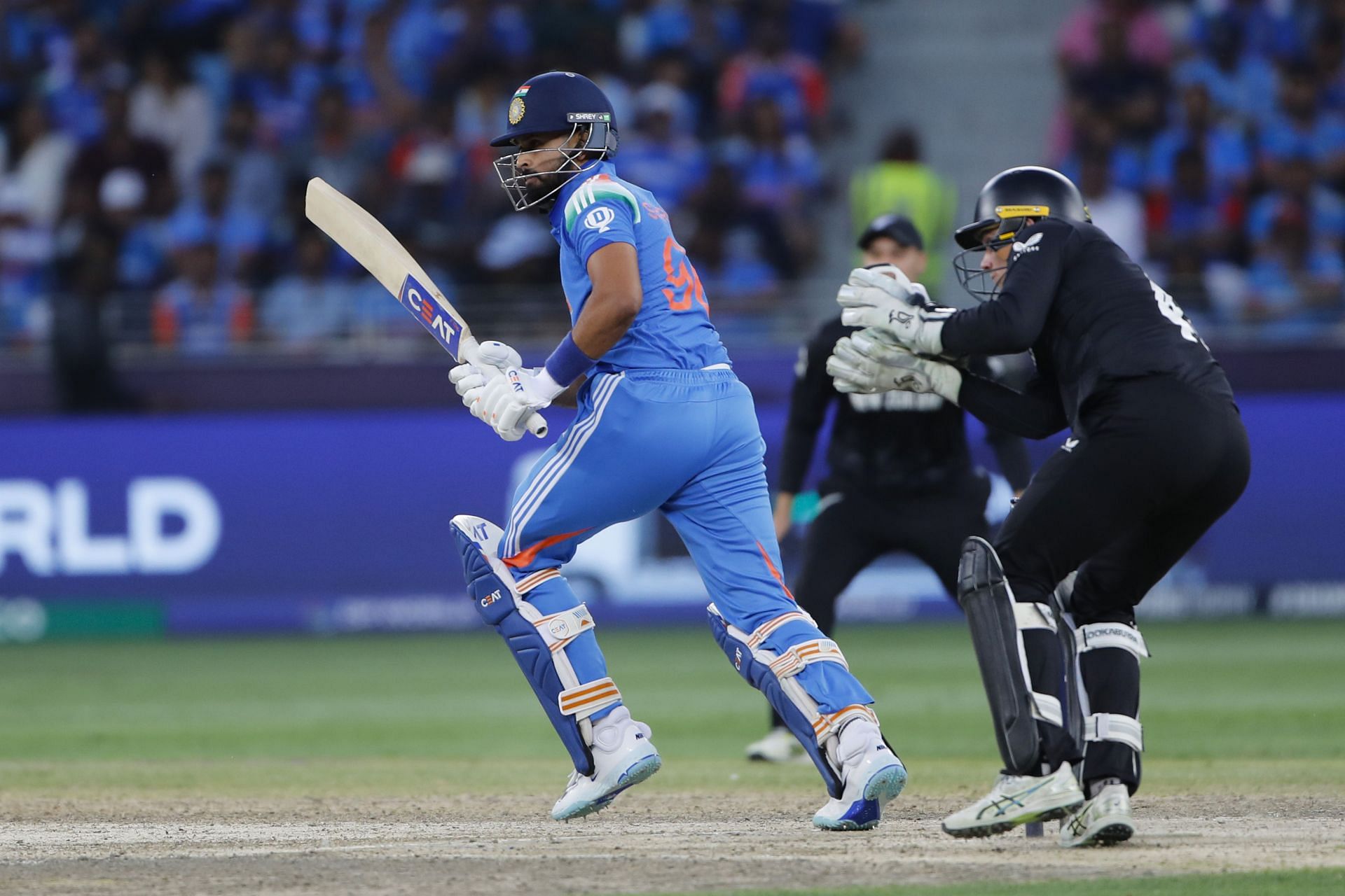 Shreyas Iyer was India's most consistent batter throughout the competition [Credit: Getty]