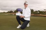 Nelly Korda after winning the Ford Championship 2024 (via Getty)