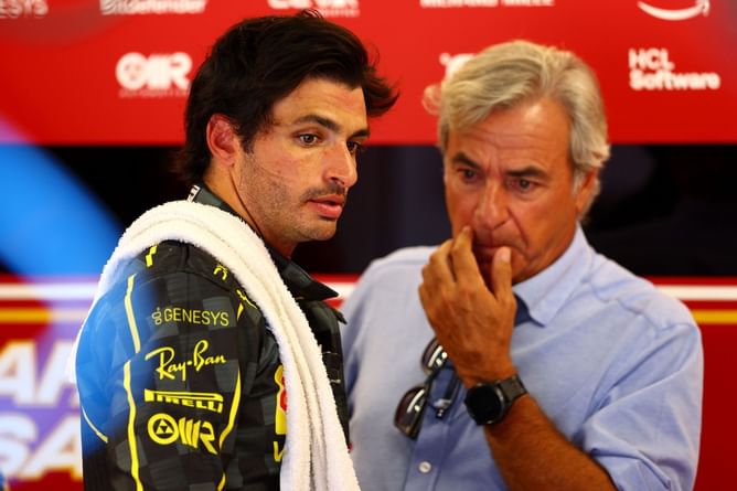 Carlos Sainz and his father become the new brand ambassadors of London-based clothing giant