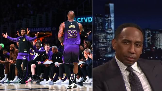 "He was fiery"- Stephen A. Smith drops truth bomb on heated exchange with LeBron James, denying 'b**ch' claims