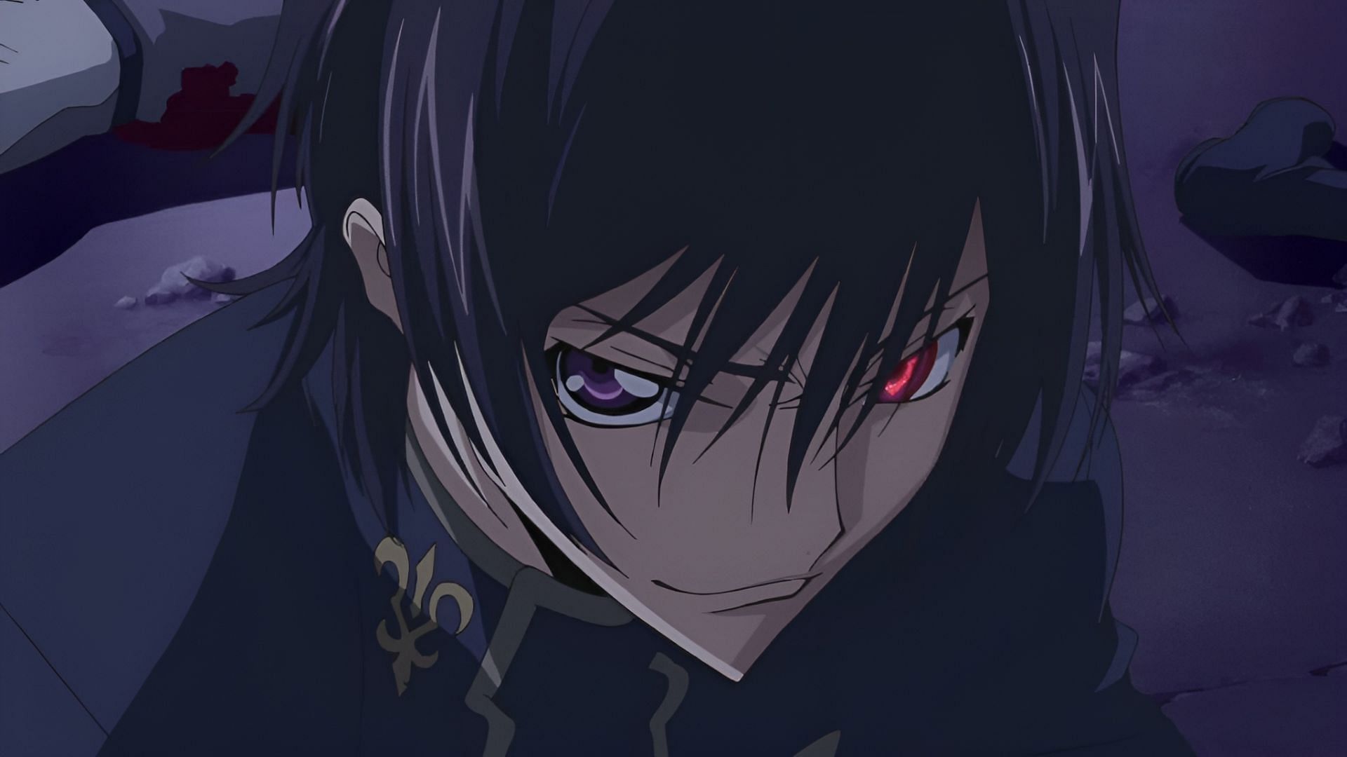 A still of Lelouch (Image via Sunrise)