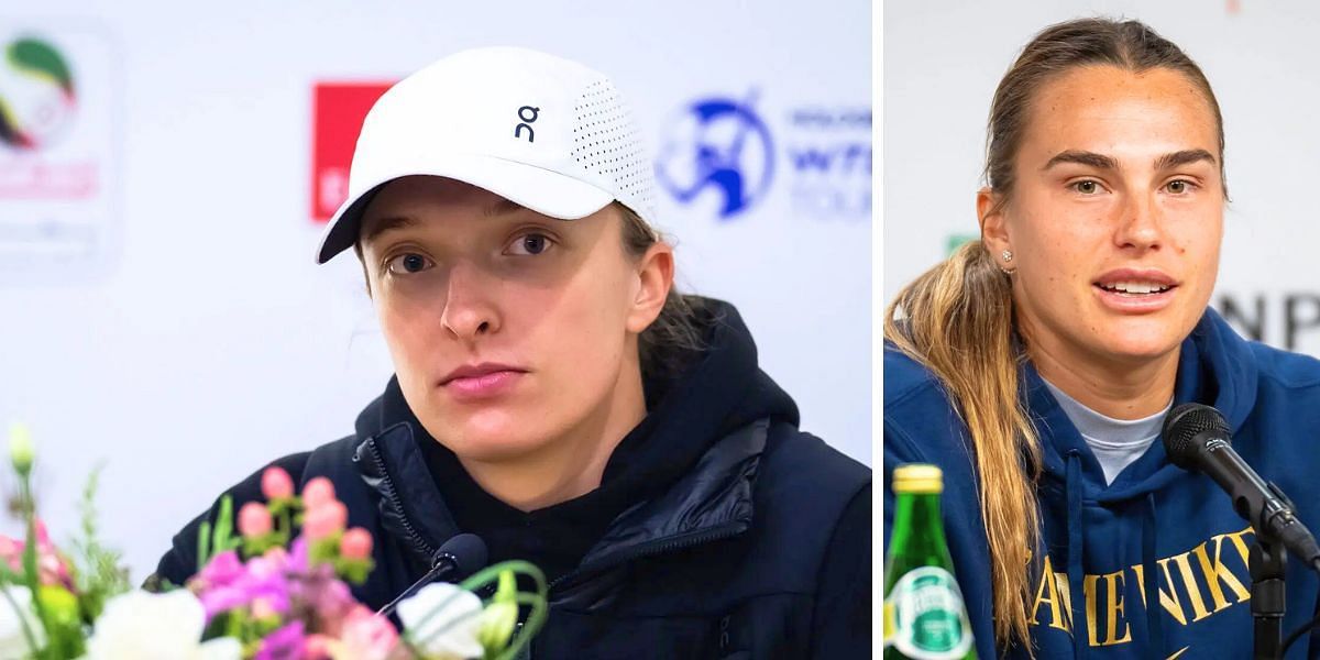 Iga Swiatek; Aryna Sabalenka - Source: Getty