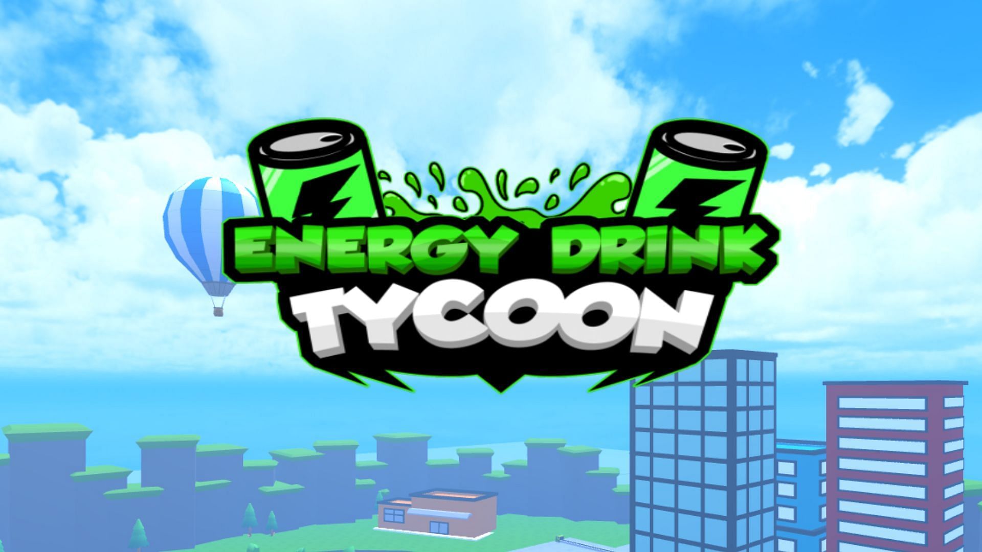 Build an empire in Energy Drink Tycoon (Image via Roblox)