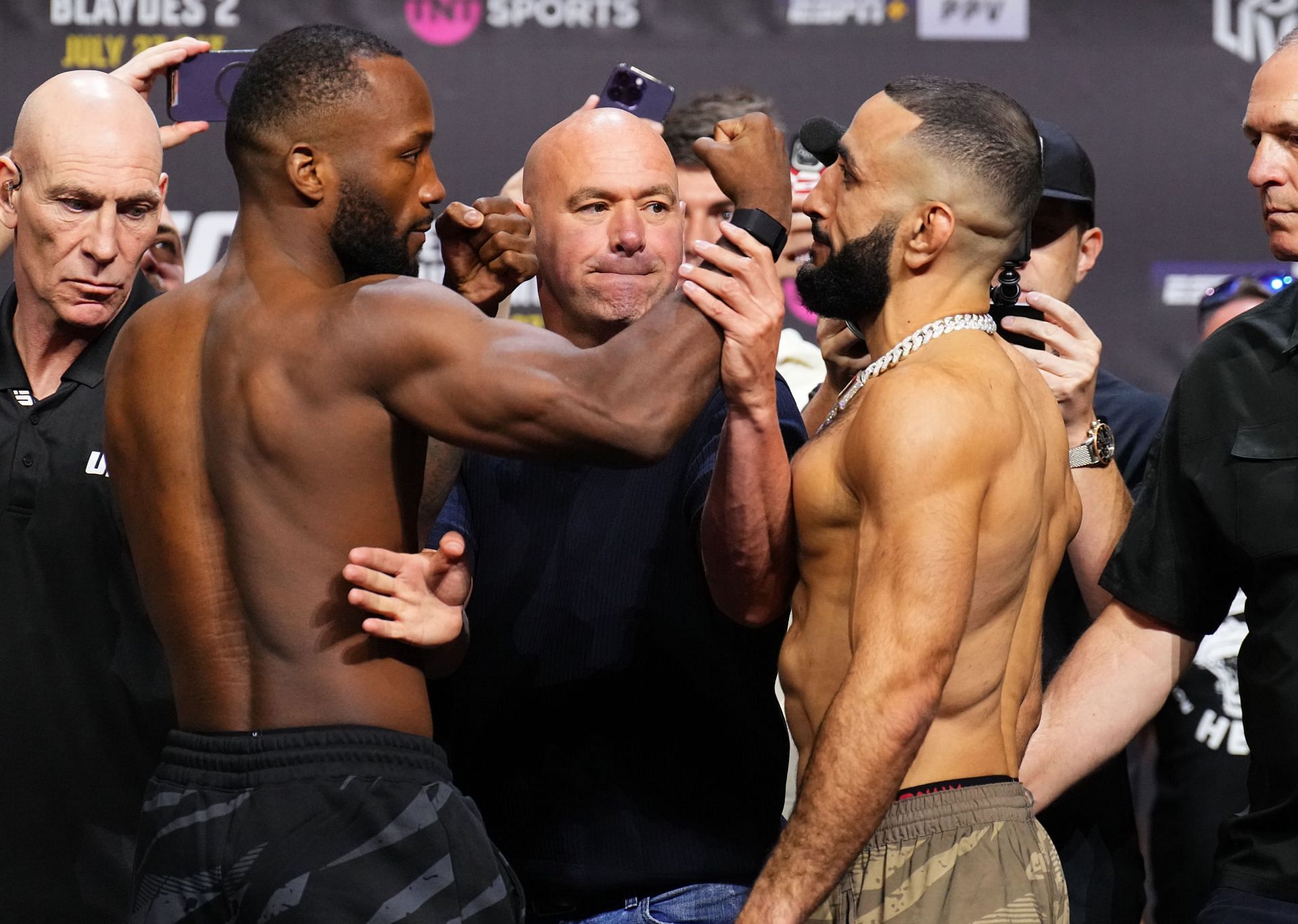 UFC 304 Ceremonial Weigh-in - Source: Getty