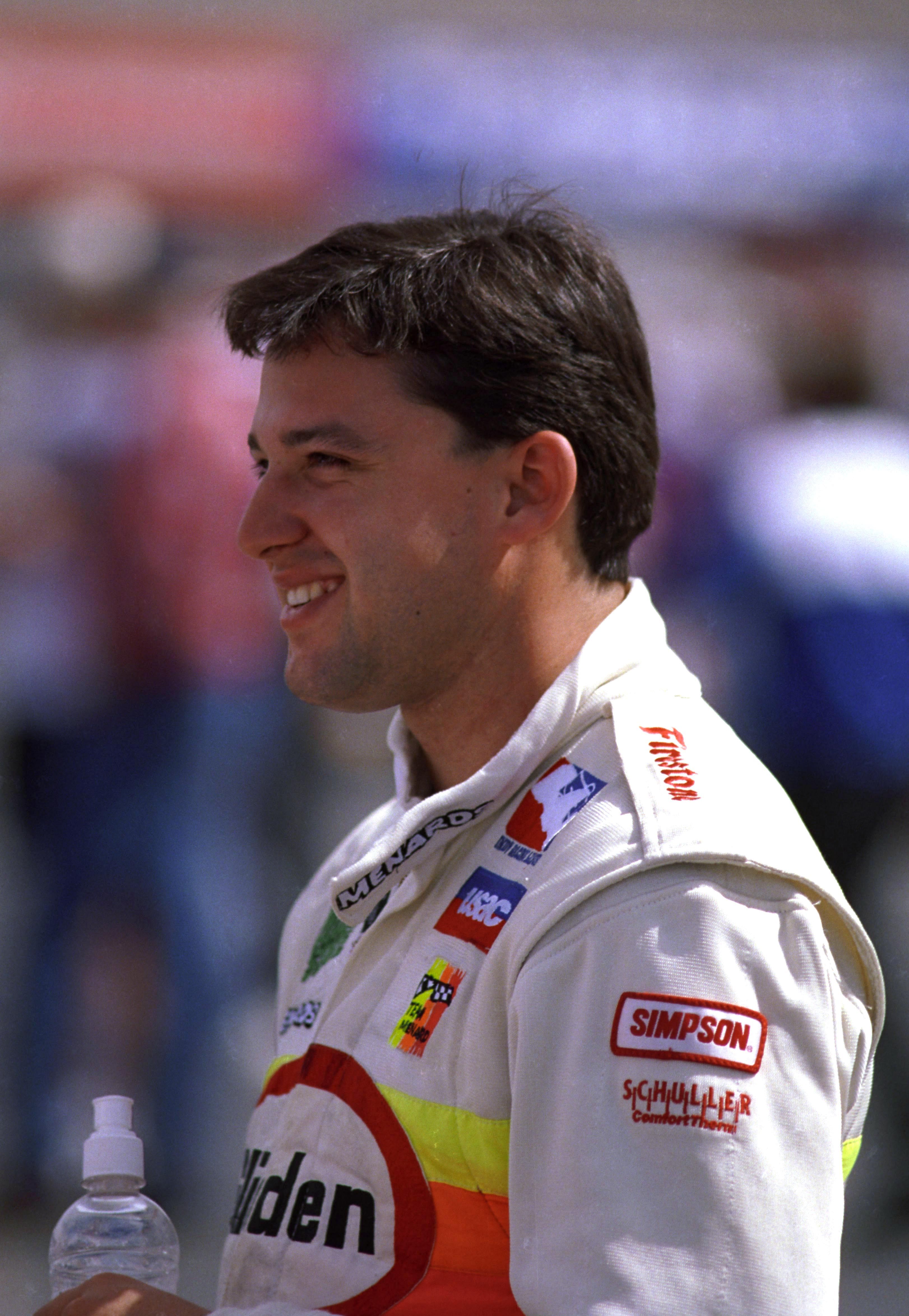 Young Tony Stewart during the 1997 Dura Lube 200 at Phoenix International Raceway - Source: Imagn