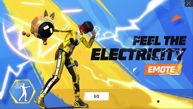 How to get Feel the Electricity emote in Free Fire