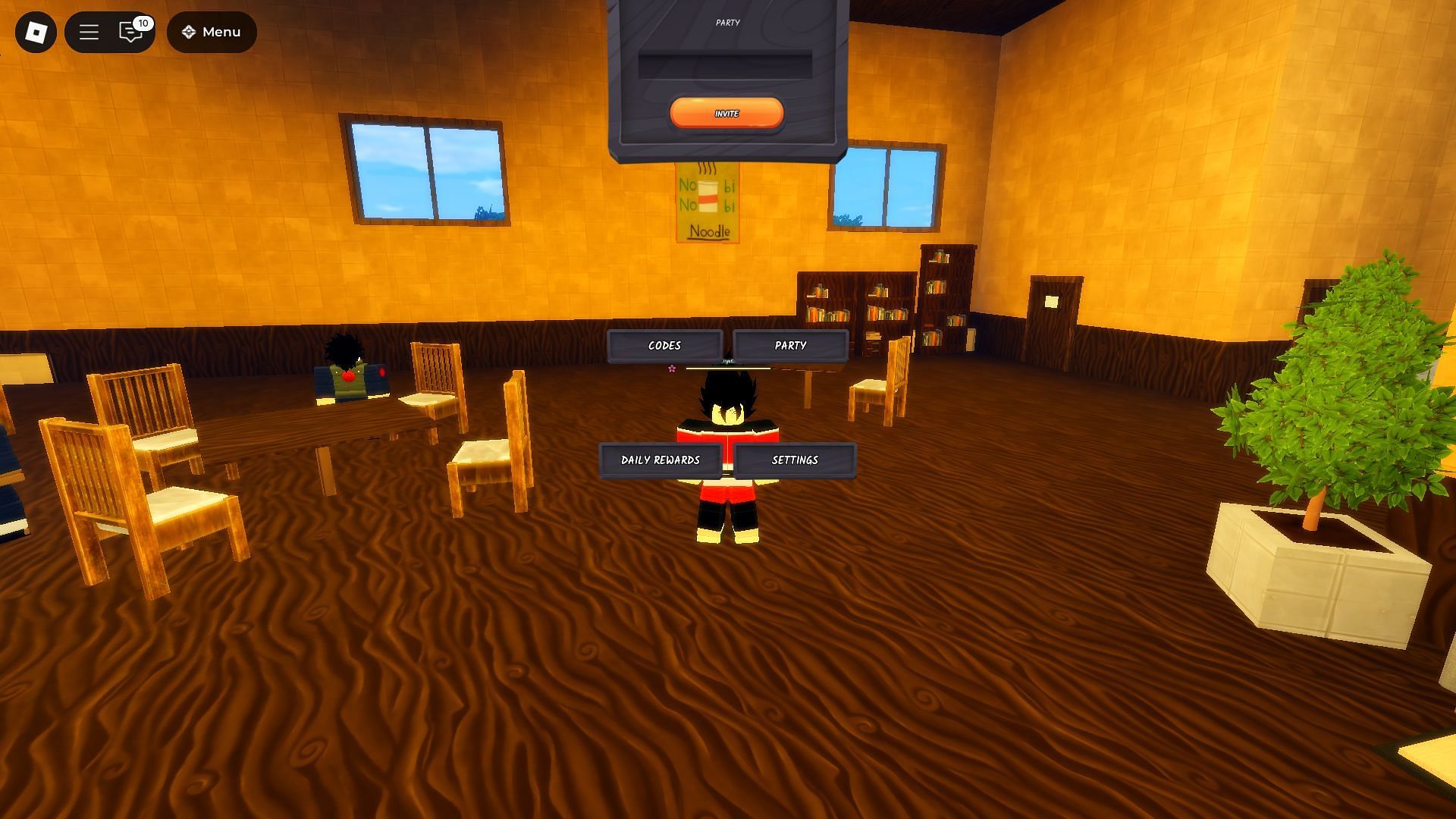 Create a Party (Image via Roblox)