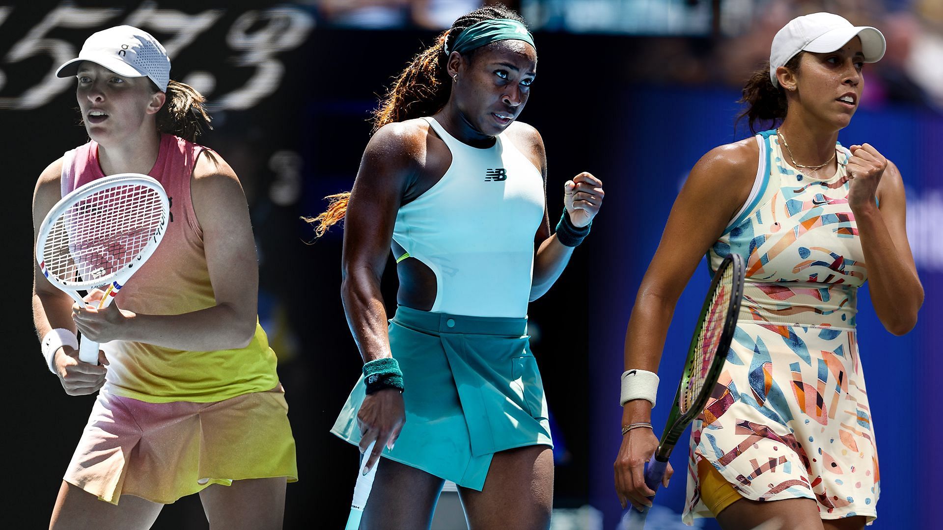 Iga Swiatek, Coco Gauff, and Madison Keys are among the favorites to win the women