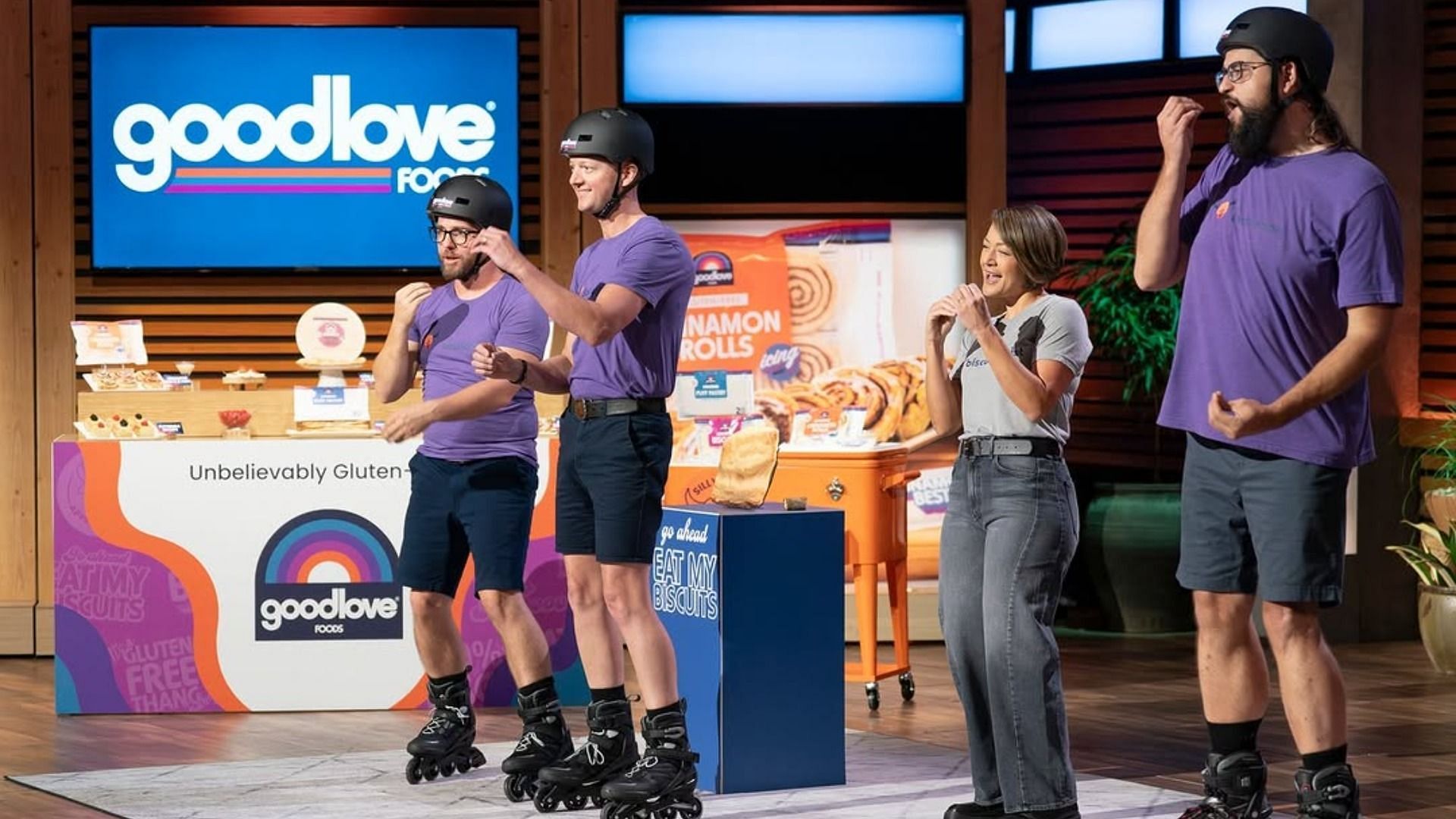 GoodLove Foods on Shark Tank (Image via Instagram @sharktankabc)