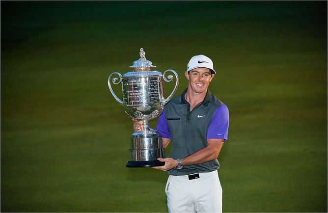 "It's a good arm workout" - When Rory McIlroy revealed the 'worst' part of winning the PGA Championship trophy