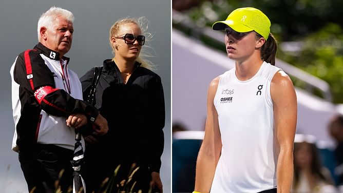Caroline Wozniacki's dad has one solid piece of advice for Iga Swiatek & team after Miami Open shocker